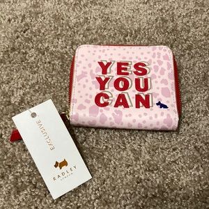 Radley London Yes You Can Zip around Wallet Small Flaws